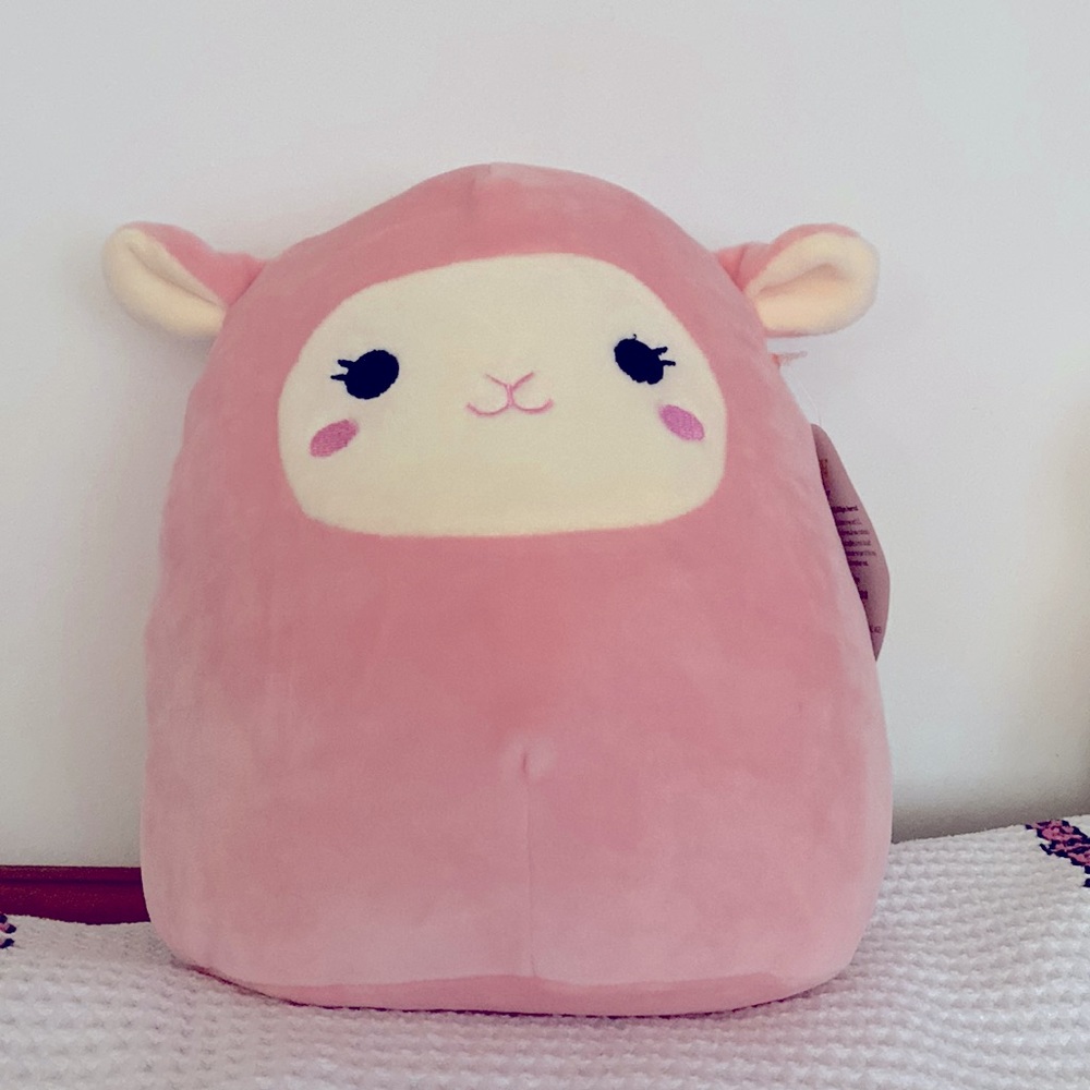 Squishmallows Pink Lamb 8” Easter Squishmallows Exclusive Five Below